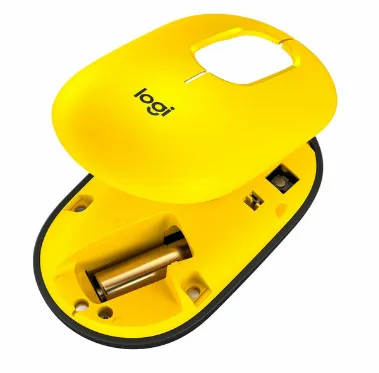MOUSE LOGITECH POP AMARILLO INALAMBRICO, vista 3